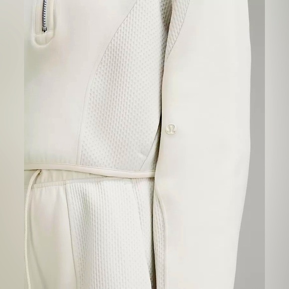 NWT Lululemon Mixed Fabric Half-Zip Pullover - Picture 7 of 8